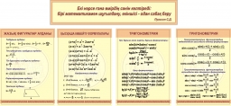 Геометрические формулы