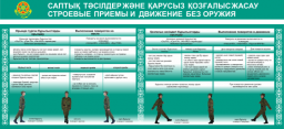 Строевые приемы и движения без оружия