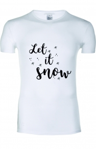 Футболка "Let it snow" Футболка "Let it snow"